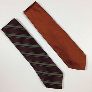 Jos. A. Bank silk ties - lot of 2 - NWT